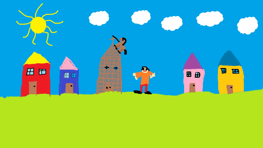 ձին կտրի վրա